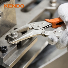 Kìm bấm mũi nhọn cán bọc nhựa 10 inch 250mm Kendo - 11612