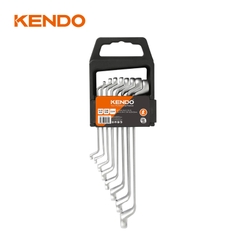 Bộ cờ lê 2 đầu vòng loại sâu bằng thép CrV 8 cái Kendo - 15845