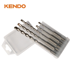 Bộ mũi khoan bê tông hợp kim SDS-plus 5 cái (5-6x110mm, 6-8-10x160mm) Kendo - 11602073