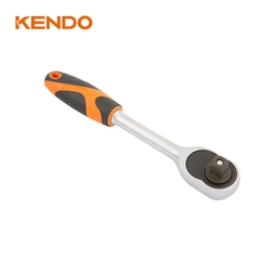 Cần vặn ốc tự động đảo chiều 3/8″ x 72T bằng thép CrV Kendo – 16111