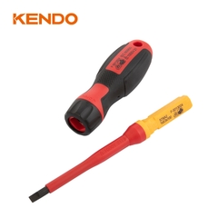 Bộ tua vít cách điện 1000V VDE bằng thép CrV (13 chi tiết/ bộ) Kendo - 20485