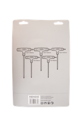 Bộ chìa khóa đầu hoa thị tay cầm chữ T chất liệu thép CrV (5 cái/ bộ) Kendo - 20780