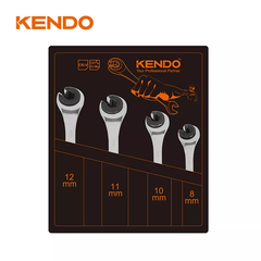 Bộ cờ lê mở ốc dầu tự động 4 cái Kendo - 15380