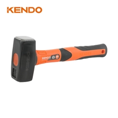 Búa đầu đá tay cầm bằng sợi thủy tinh Kendo