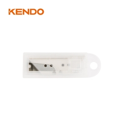 Lưỡi dao rọc giấy bằng thép SK5 loại tiêu chuẩn (10 cái/bộ) Kendo - 30656