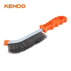Bàn chải sắt sợi thép kích thước 10 inch 250mm Kendo - 31405