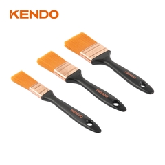 Bộ 3 cái cọ sơn tay cầm nhựa (25- 38- 50.8mm) Kendo - 46401