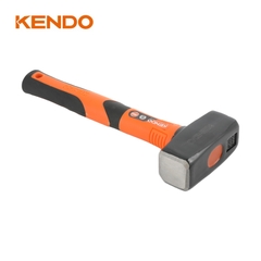 Búa đầu đá tay cầm bằng sợi thủy tinh Kendo