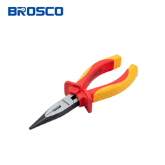 Kìm nhọn cách điện 1000V VDE bằng thép Cr-V Brosco