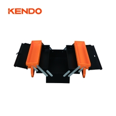 Hộp dụng cụ bằng kim loại ngăn kéo 5 khay kích thước 46x20x20.5cm Kendo – 90204