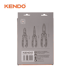 Bộ kìm 3 cái kìm đòn bẩy trợ lực (điện-cắt-nhọn) Kendo - 85122