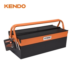 Hộp dụng cụ bằng kim loại ngăn kéo 3 khay kích thước 46x20x16cm Kendo – 90200