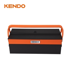 Hộp dụng cụ bằng kim loại ngăn kéo 3 khay kích thước 46x20x16cm Kendo – 90200