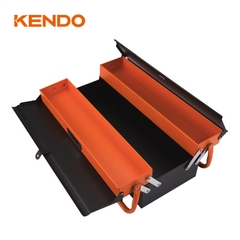 Hộp dụng cụ bằng kim loại ngăn kéo 3 khay kích thước 46x20x16cm Kendo – 90200