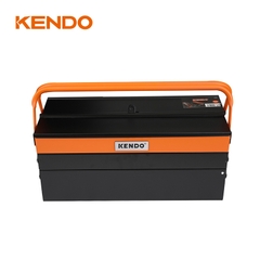 Bộ dụng cụ sửa chữa hộp đựng bằng kim loại với 5 khay chứa 88 chi tiết Kendo - 90202