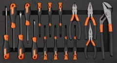 Bộ dụng cụ tủ 5 ngăn kéo 145 chi tiết Kendo - 90343