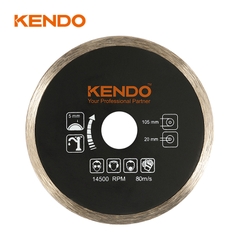 Đĩa cắt kim cương vành liền 105×20/16mm Kendo - 61011012