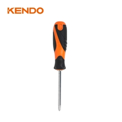 Bộ tua vít đổi đầu 2 trong 1 (1 đầu dẹt - 1 đầu bake) Kendo 21117