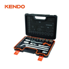 Bộ đầu tuýp và cần siết 1/2 inch 26 chi tiết Kendo - 90565