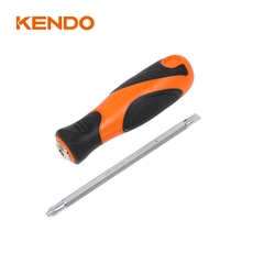 Bộ tua vít đổi đầu 2 trong 1 (1 đầu dẹt - 1 đầu bake) Kendo 21117