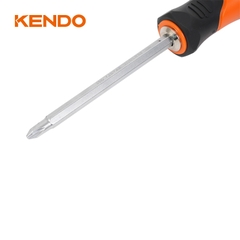 Bộ tua vít đổi đầu 2 trong 1 (1 đầu dẹt - 1 đầu bake) Kendo 21117