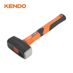 Búa đầu đá tay cầm bằng sợi thủy tinh Kendo
