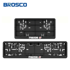 Khung bảo vệ biển số ô tô loại ngắn bằng nhựa PP Plastic Brosco - B50057