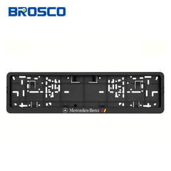 Khung bảo vệ biển số ô tô loại dài bằng nhựa PP Plastic Brosco - B50132