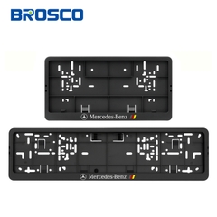 Khung bảo vệ biển số ô tô loại dài bằng nhựa PP Plastic Brosco - B50132
