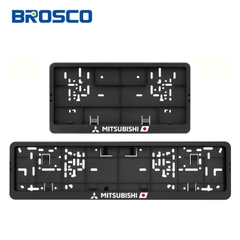 Khung bảo vệ biển số ô tô loại ngắn bằng nhựa PP Plastic Brosco - B50057