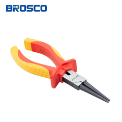 Kìm nhọn mũi tròn cách điện 1000V VDE bằng thép Cr-V 6