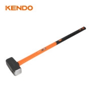 Búa đầu đá 5000g, tay cầm dài bằng sợi thủy tinh Kendo - 25309