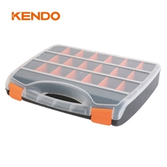 Hộp nhựa đựng đồ nghề 23 ngăn kích thước 38 x 31 x 7 cm Kendo – 90223