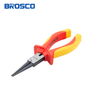 Kìm nhọn mũi tròn cách điện 1000V VDE bằng thép Cr-V 6