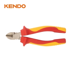Kìm cắt cách điện 1000v VDE bằng thép Cr-V kích thước 160mm Kendo - 11011