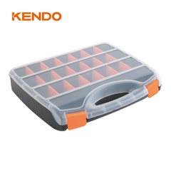 Hộp nhựa đựng đồ nghề 23 ngăn kích thước 38 x 31 x 7 cm Kendo – 90223