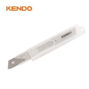Lưỡi dao rọc giấy bằng thép SK5 chiều rộng 18mm (10 cái/bộ) Kendo - 30652