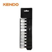 Bộ đầu tuýp 12 cạnh và cần siết 1/4 inch 11 chi tiết Kendo - 16209