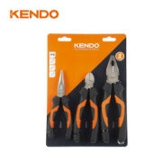 Bộ kìm 3 cái (kìm điện-cắt-nhọn) Kendo - 85101