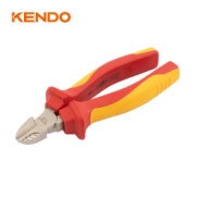 Kìm cắt cách điện 1000v VDE bằng thép Cr-V kích thước 160mm Kendo - 11011