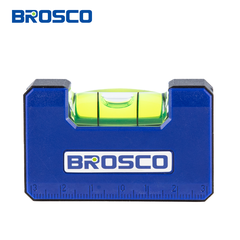 Thước thủy nhựa có từ tính (65mm - 100mm - 150mm) Brosco