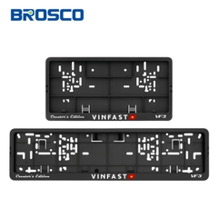 Combo bộ 2 khung bảo vệ biển số ô tô nhựa PP Brosco – dành cho Vinfast VF3