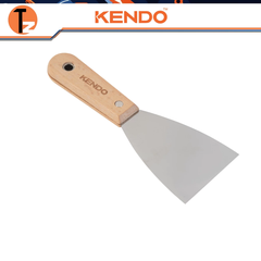 Dao trét bột cán gỗ lưỡi thép không gỉ Kendo (30-150mm)