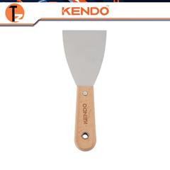 Dao trét bột cán gỗ lưỡi thép không gỉ Kendo (30-150mm)