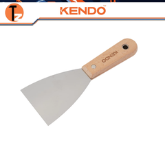 Dao trét bột cán gỗ lưỡi thép không gỉ Kendo (30-150mm)