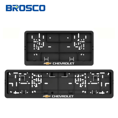 Combo bộ 2 khung bảo vệ biển số ô tô nhựa PP Brosco