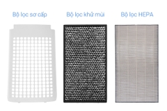 Máy lọc không khí và cảm biến bụi Sharp FP-J60E-W - Chính hãng