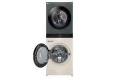 Tháp giặt sấy LG WashTower Inverter giặt 14 kg – sấy 10 kg WT1410NHEG
