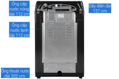 Máy giặt Samsung WA22R8870GV/SV Inverter 22kg Mới 2020