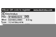 Máy sấy bơm nhiệt Electrolux UltimateCare 8 kg EDH803J5WC